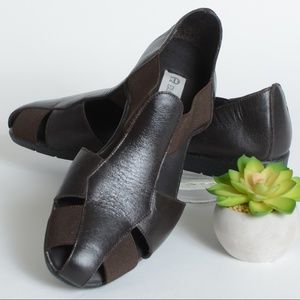 **BERMUDA SANDALS**ETIENNE AIGNNER**LEATHER UPPER